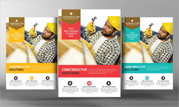 Handyman Electrician Flyer Template