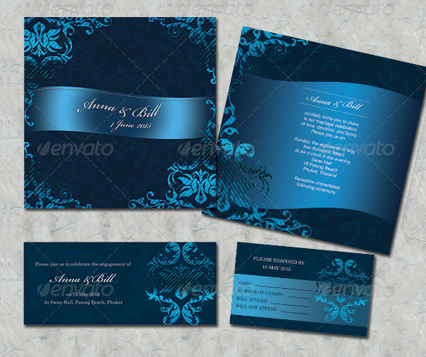 Items Wedding Card Templates
