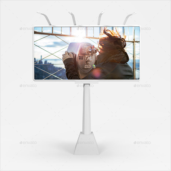 Large Outdoor Billboard Mockup