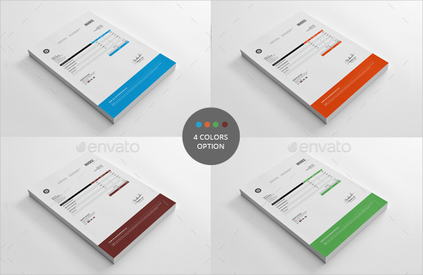 Modern Simple Invoice Templates