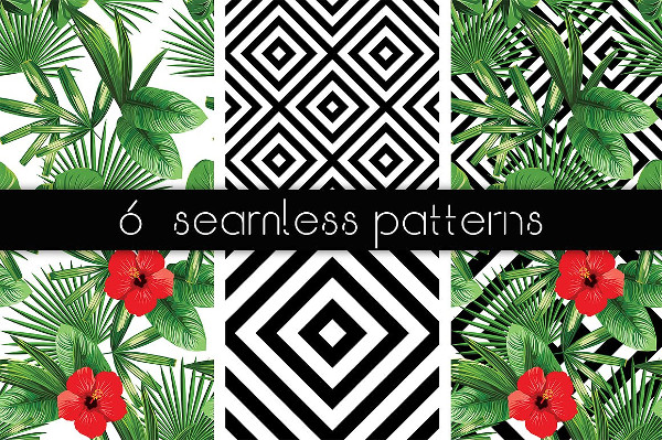 Palm Leaves Leaf Print Pattern Design