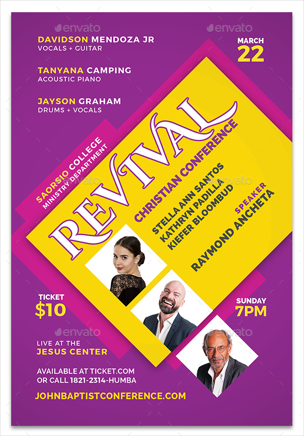 Revival Minimal Flyer Template