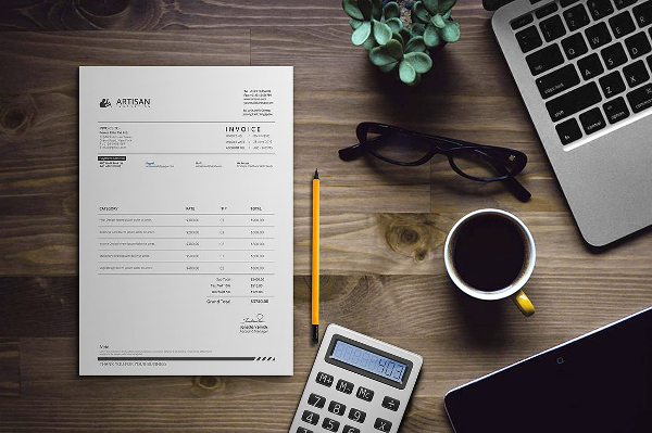 Simple Branding Invoice Template