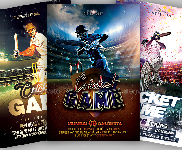 Simple Cricket Flyer Bundle