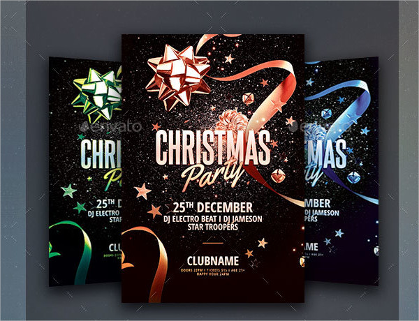 Ugly Christmas Sweater Party Flyer Template