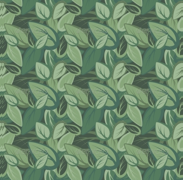 Simple Leaf Design Pattern Template