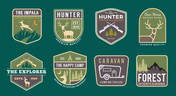 Adventure Badge Logo Template