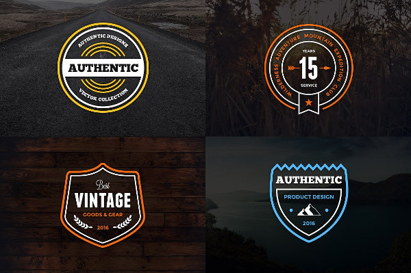 Modern Badge Logo Designs