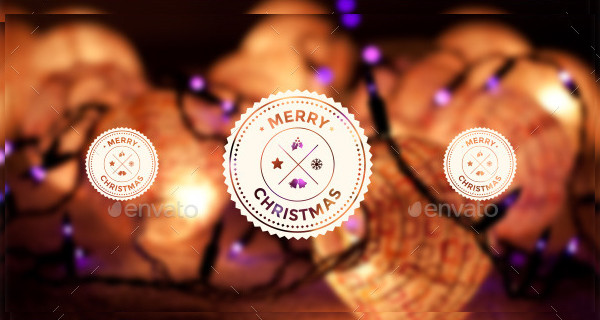 Christmas Badges Logo Pack