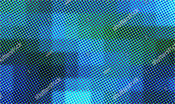 Color Halftone Pixel Pattern