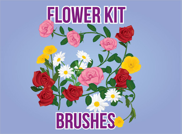 Flower Kit Brushes