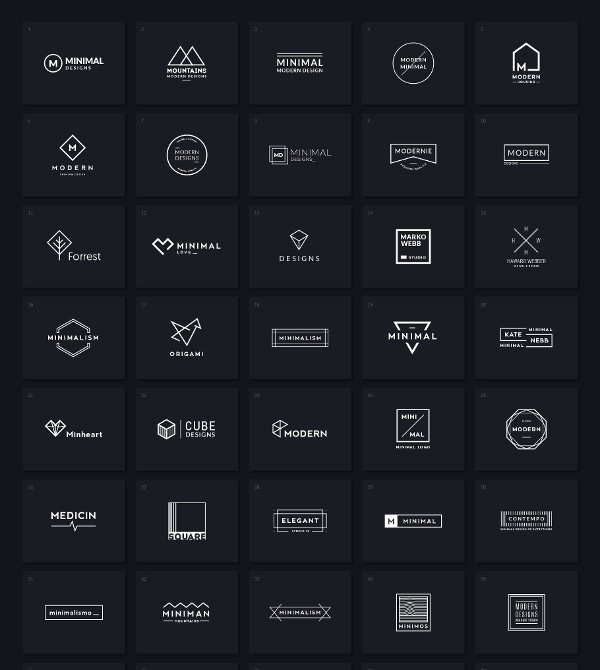 Clean Badge Logo Designs