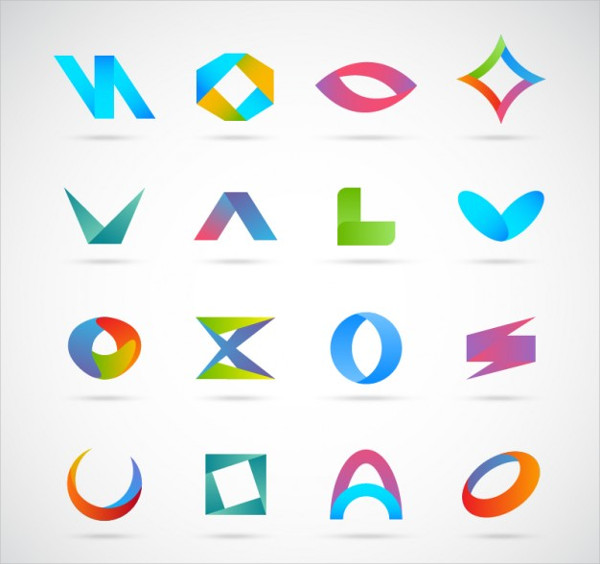 Marketing Ribbon Logos Template