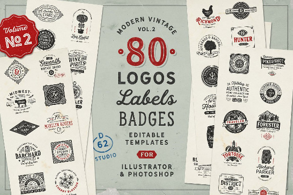 Modern Vintage Logos