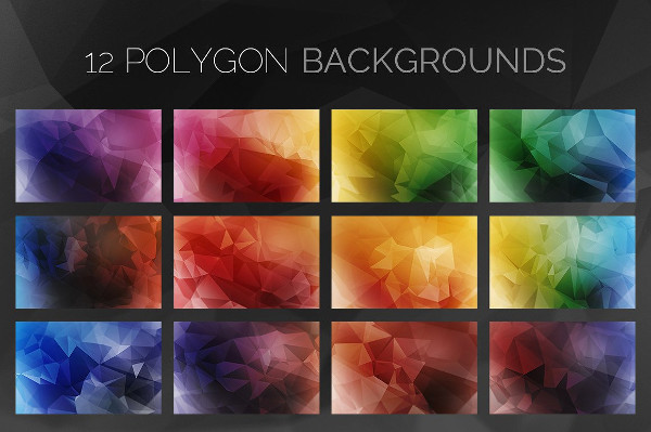 Polygon Triangle Backgrounds