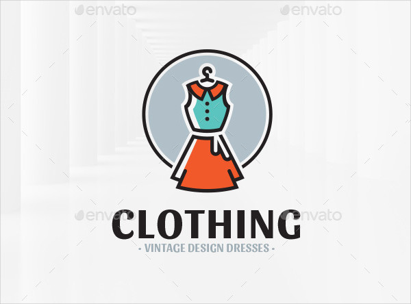 Vintage Clothing Logo Template