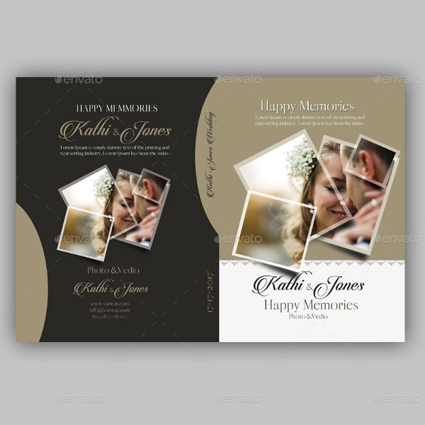 Wedding Fashion DVD Cover Template