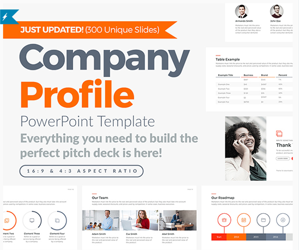 Best Company Profile PowerPoint Template