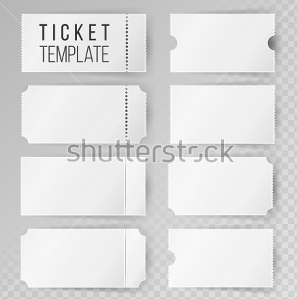 Blank Theater, Cinema, Train, Football Tickets