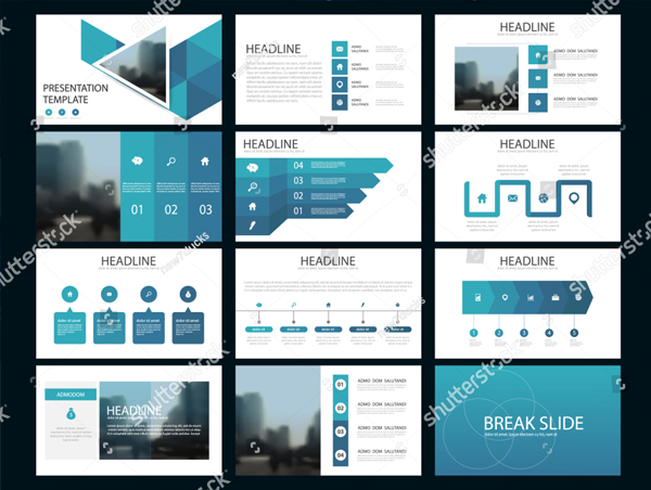 Blue Bundle PowerPoint Presentation Template