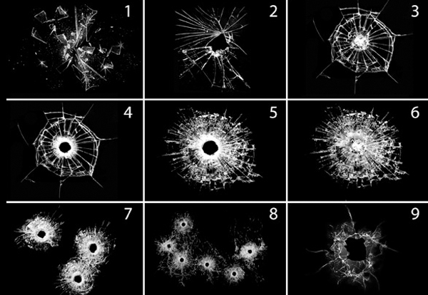 Broken Glass Photoshop Brushes
