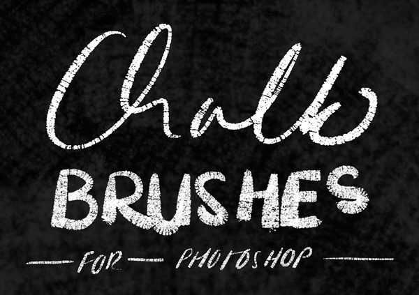 Chalk Brushes for Photoshop
