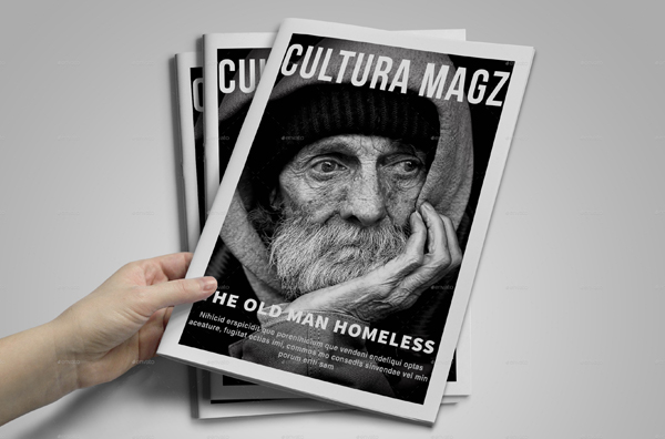 Cultura Minimal Magazine Template