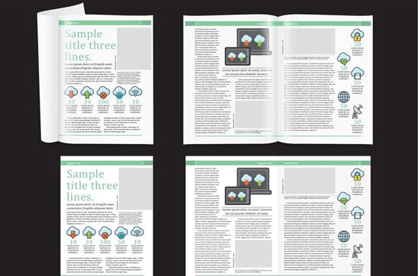 Free Download Technology Magazine Layout