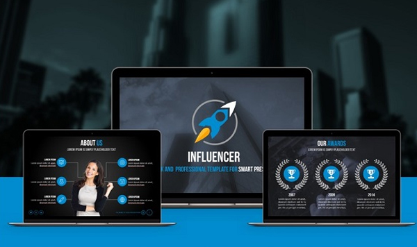 Influencer PowerPoint Presentation Template