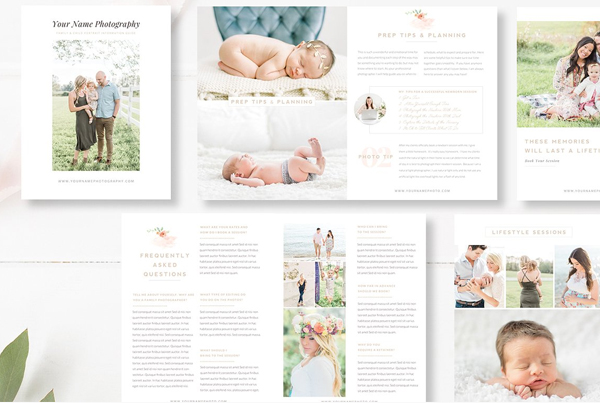 Kids Photography Magazine Template