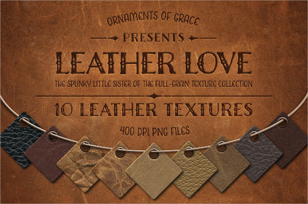 Leather Love Texture Designs