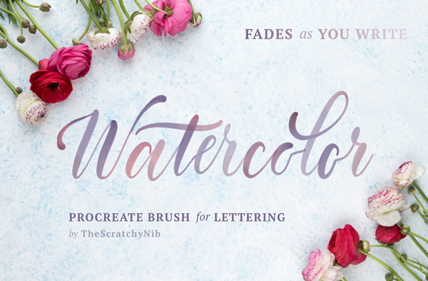Lettering Photoshop Brush 