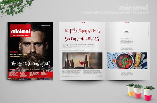 Lifestyle Minimal Magazine