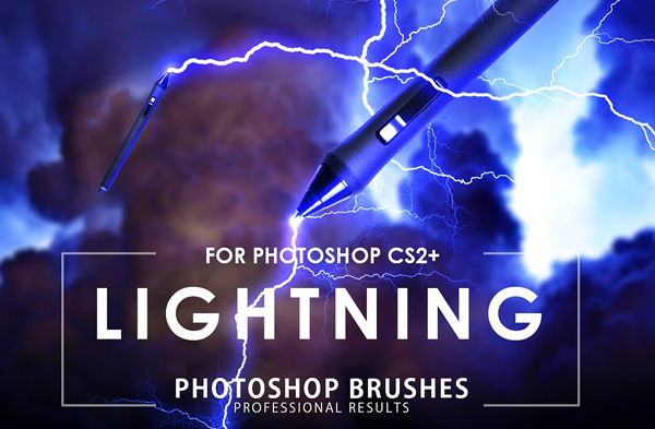 Lightning Photoshop Brushes