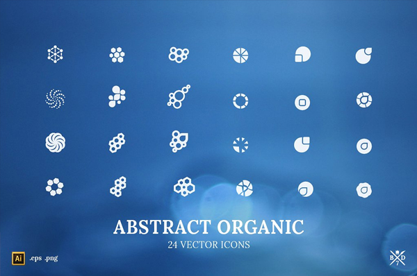 Organic Abstract Icons