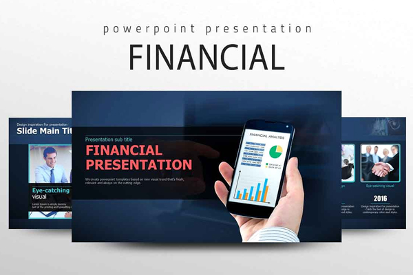 Outstanding Financial PowerPoint Presentation Template