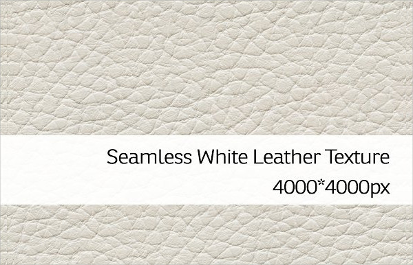 Seamless White Leather Texture
