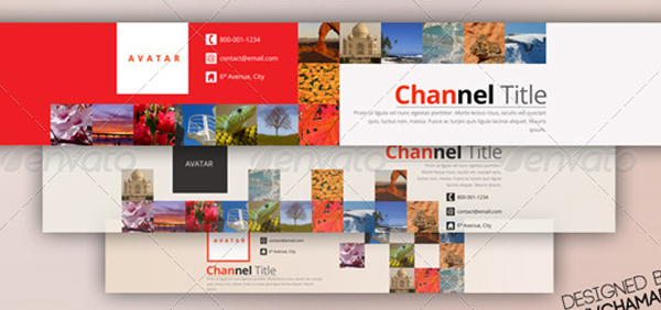 Simple Youtube Background Templates