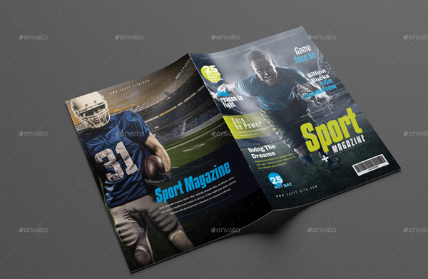 Sport Magazine Design