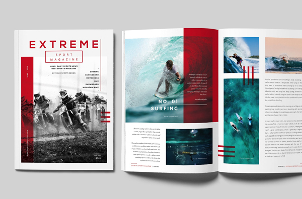 Sports Minimal Magazine