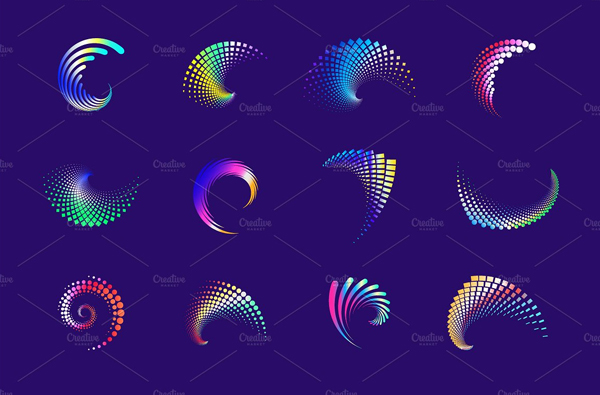 Swirl Abstract Icons