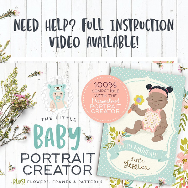 The Little Baby Floral Shower Invitation