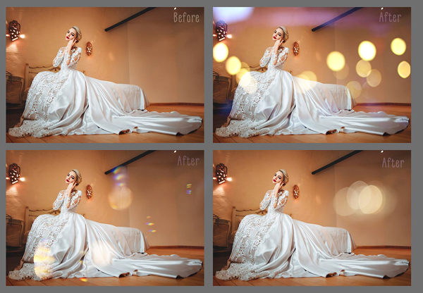 Wedding Art Bokeh Photo Background