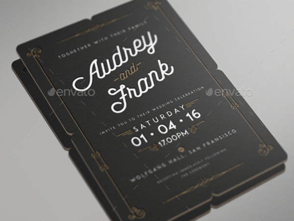 Letterpress Wedding Invitations