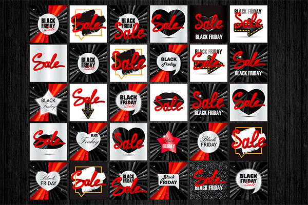 Black Friday Sale Banner Kit