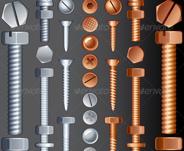 Bolts and Screws Texture