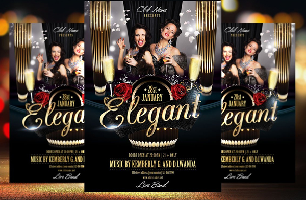 Elegant Party Flyer Template