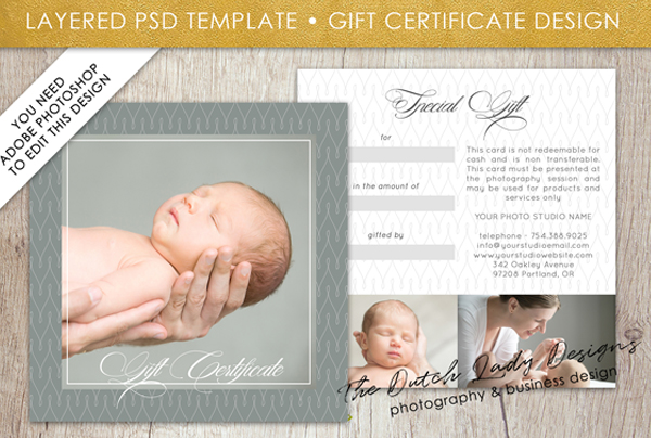 Gift Certificate Template
