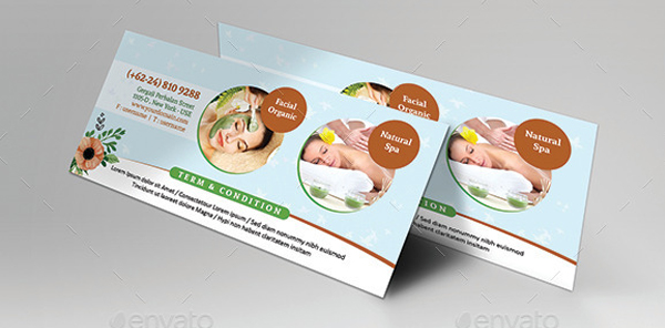 Beauty Spa Gift Certificate