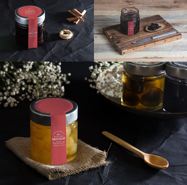 Jar Packaging Mockup Package